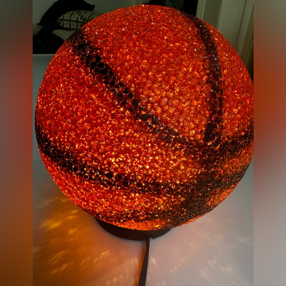 Sparkle Basketball Lamp